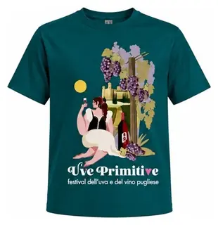 Maglietta Uve Primitive petrolio
